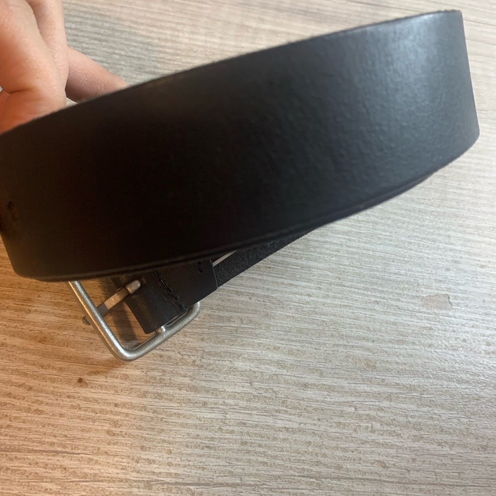 LUCKY BRAND NWT BLACK LEATHER BELT WOMENS XL (14/16)